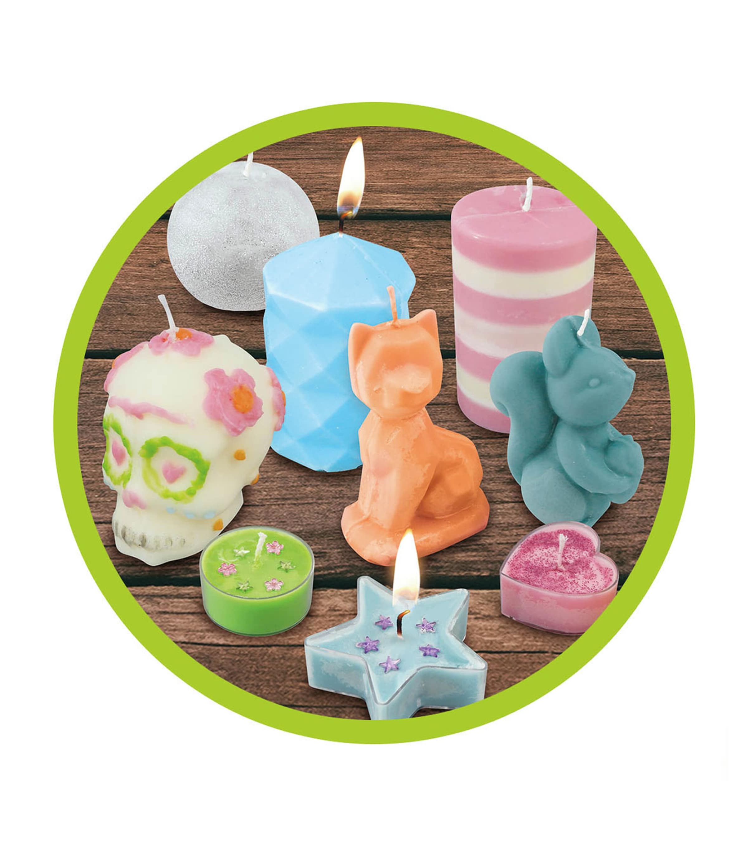 BUKI Professional Studio Candles craft set, UK version