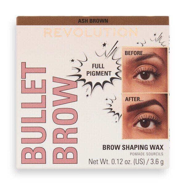 Revolution Bullet Brow Shaping Wax Ash Brown