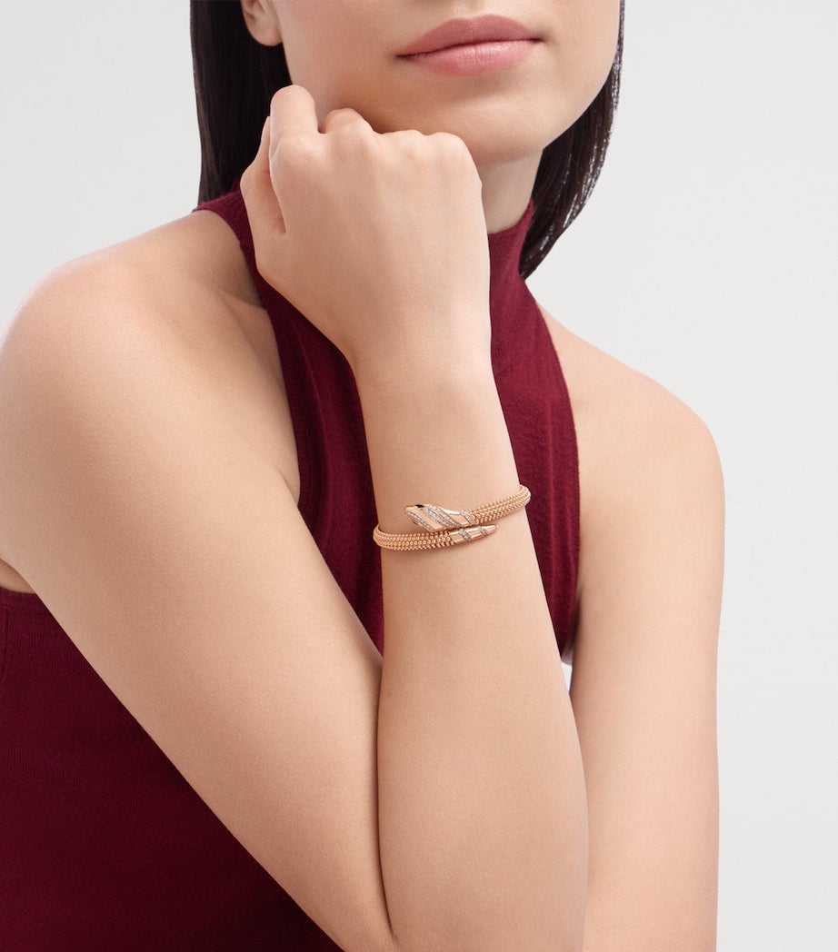 Bvlgari Serpenti diamond bracelet (British brand)