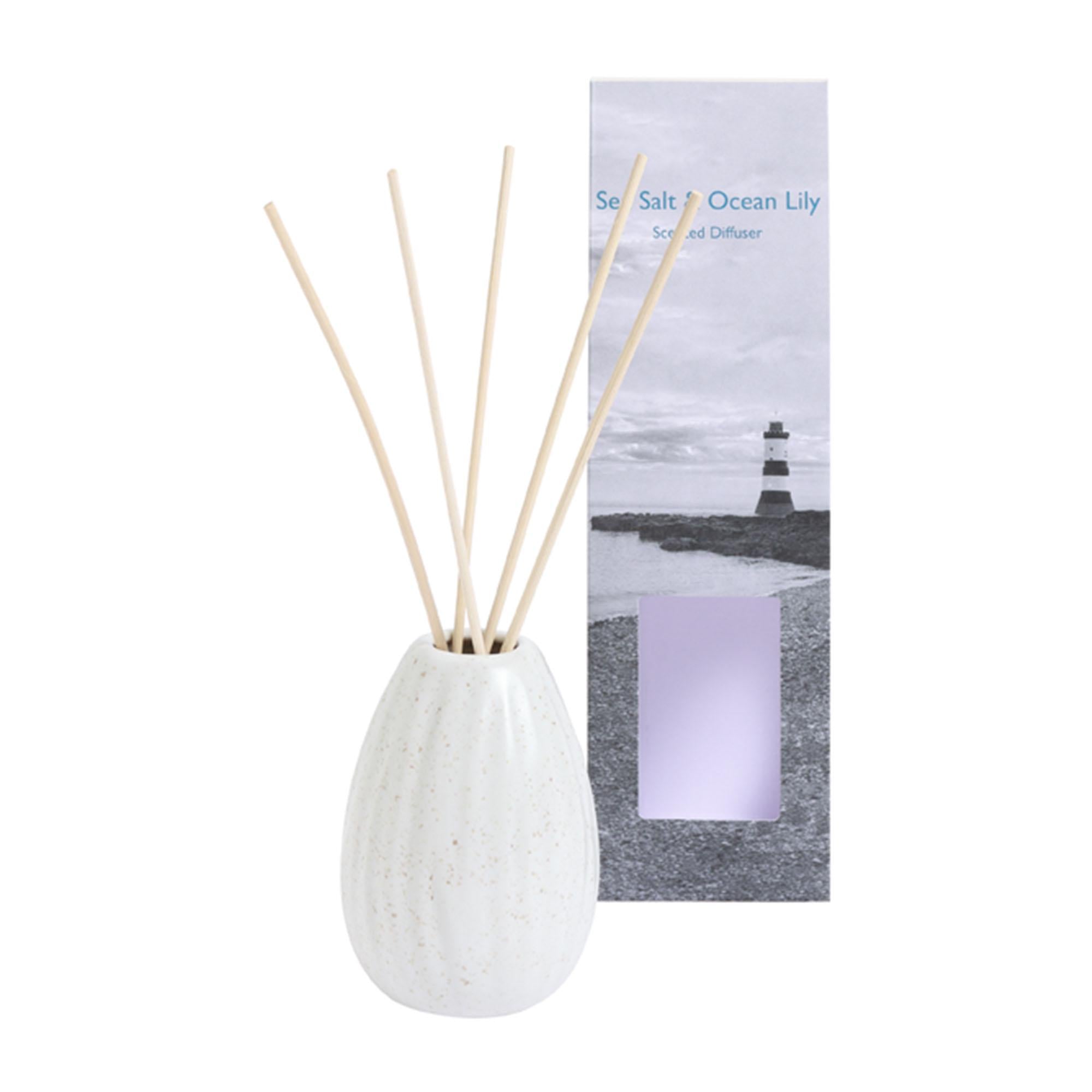 Sainsbury's Home Sea Salt & Ocean Lily Diffuser GOODS Sainsburys   