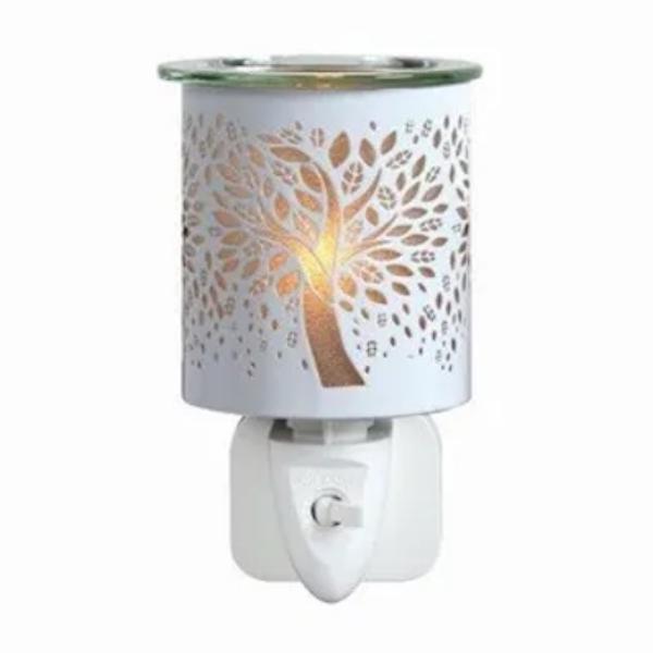 Tree of Life electric wax melter white 13cm - British product