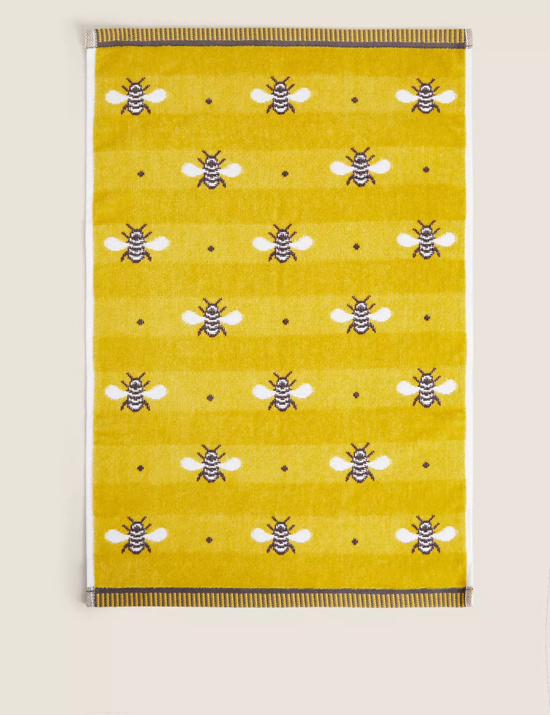 Pure Cotton Repeat Bee Towel