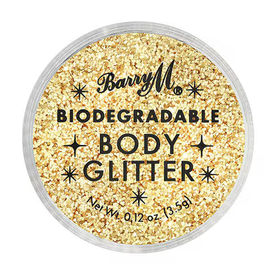 Superdrug Barry M Body Glitter Gold Mine Biodegradable Skin Finisher- Buy online at McGrocer