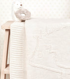 Tartine et Chocolat hedgehog wool blanket 75cm x 100cm, imported from the UK