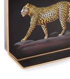 Les Ottomans decorative tray Leopard 43cm x 30cm (British brand)