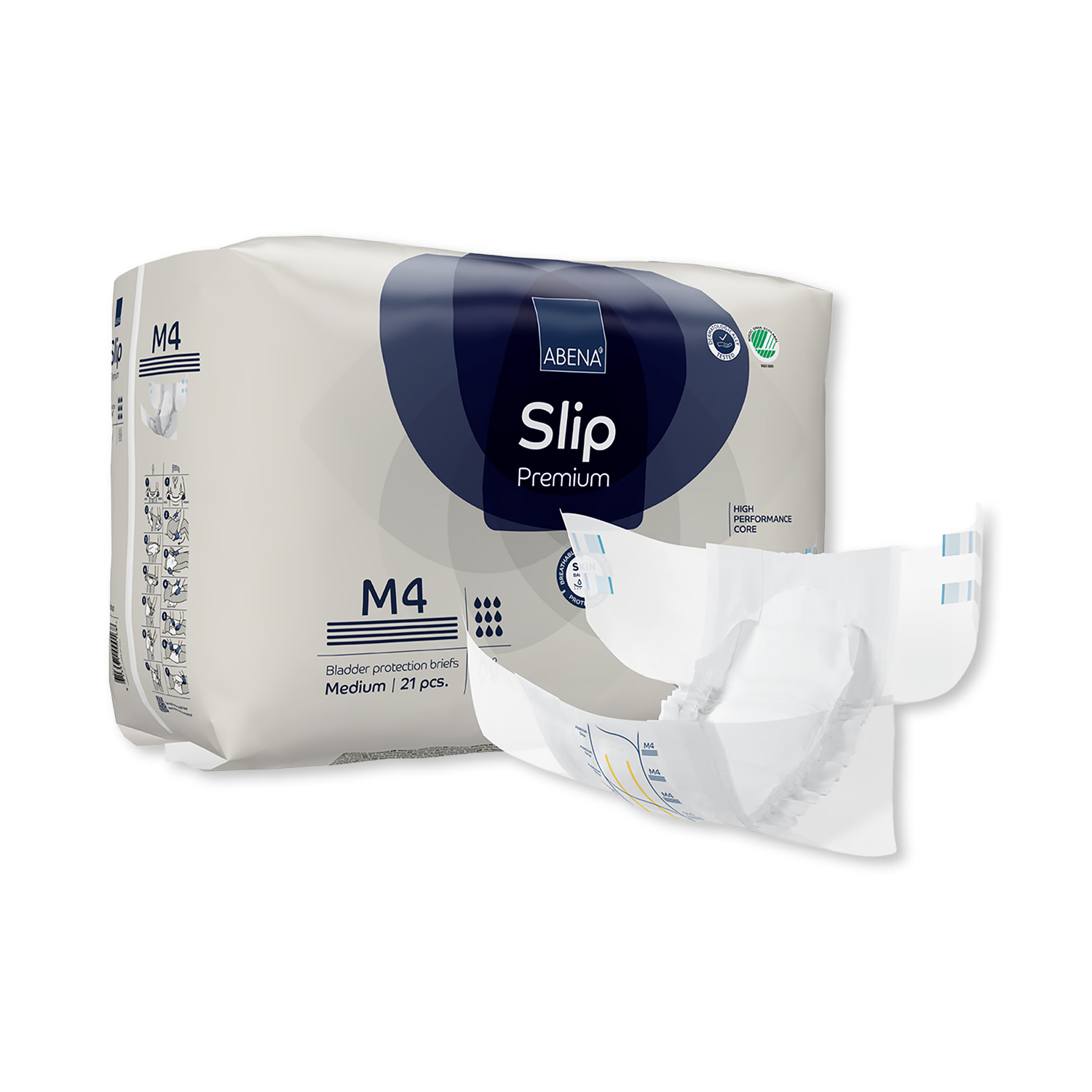 ABENA incontinence briefs Premium M4 21-pack, UK version