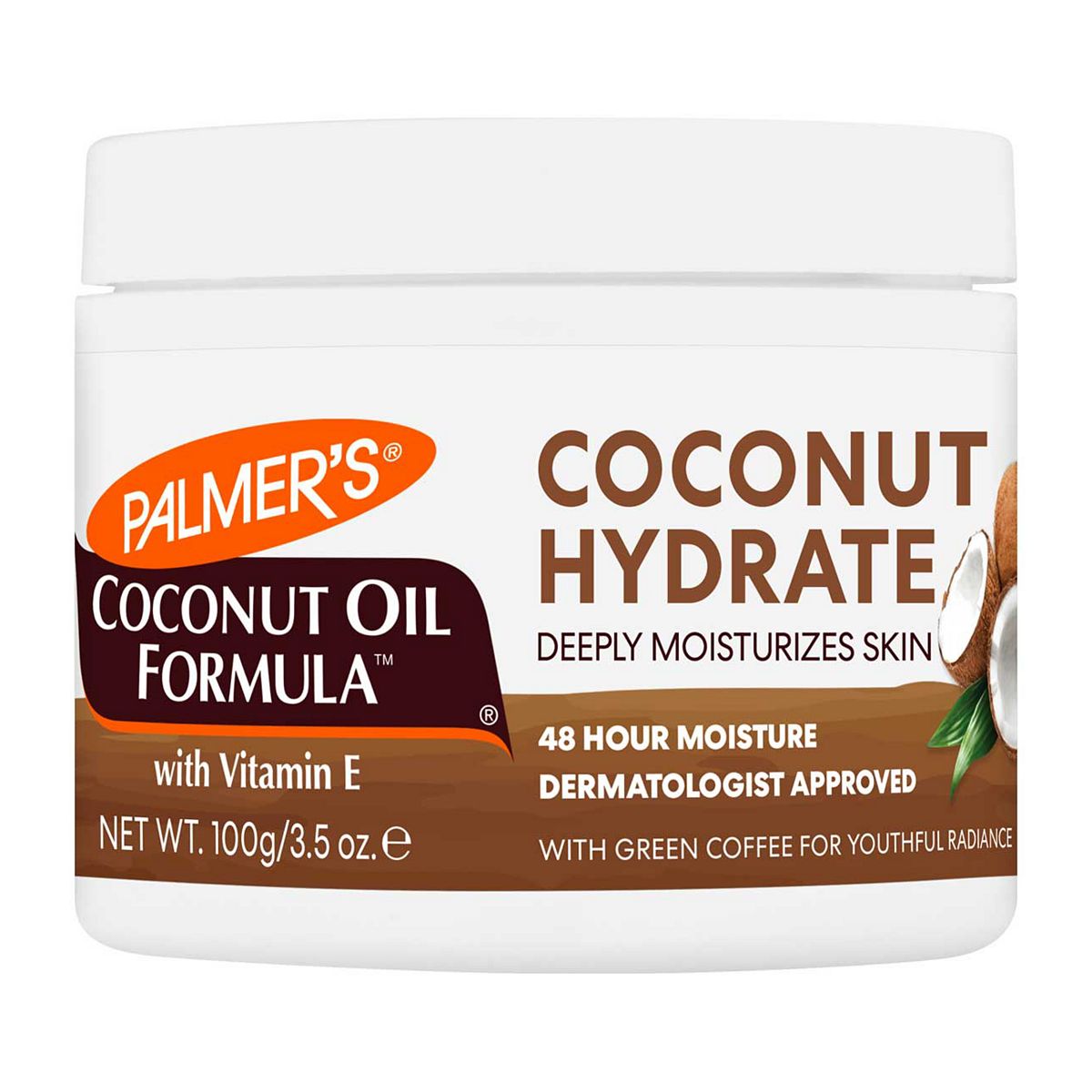 Palmer's Coconut Oil Formula Coconut Hydrate Deeply Moisturizes Skin 100g GOODS Boots   