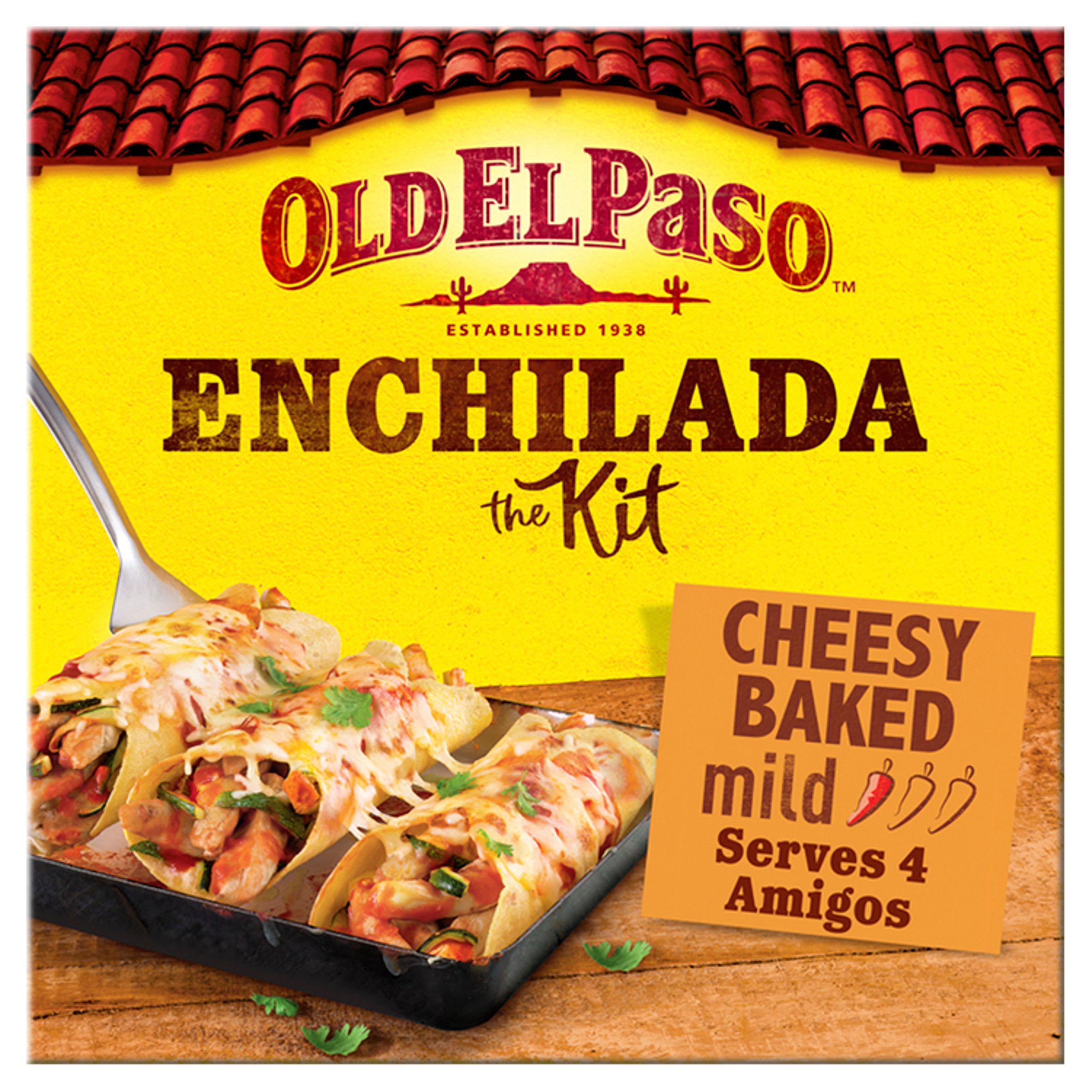 Old El Paso Mexican Cheesy Bakes Enchilada Dinner Kit 663g Mexican Sainsburys   