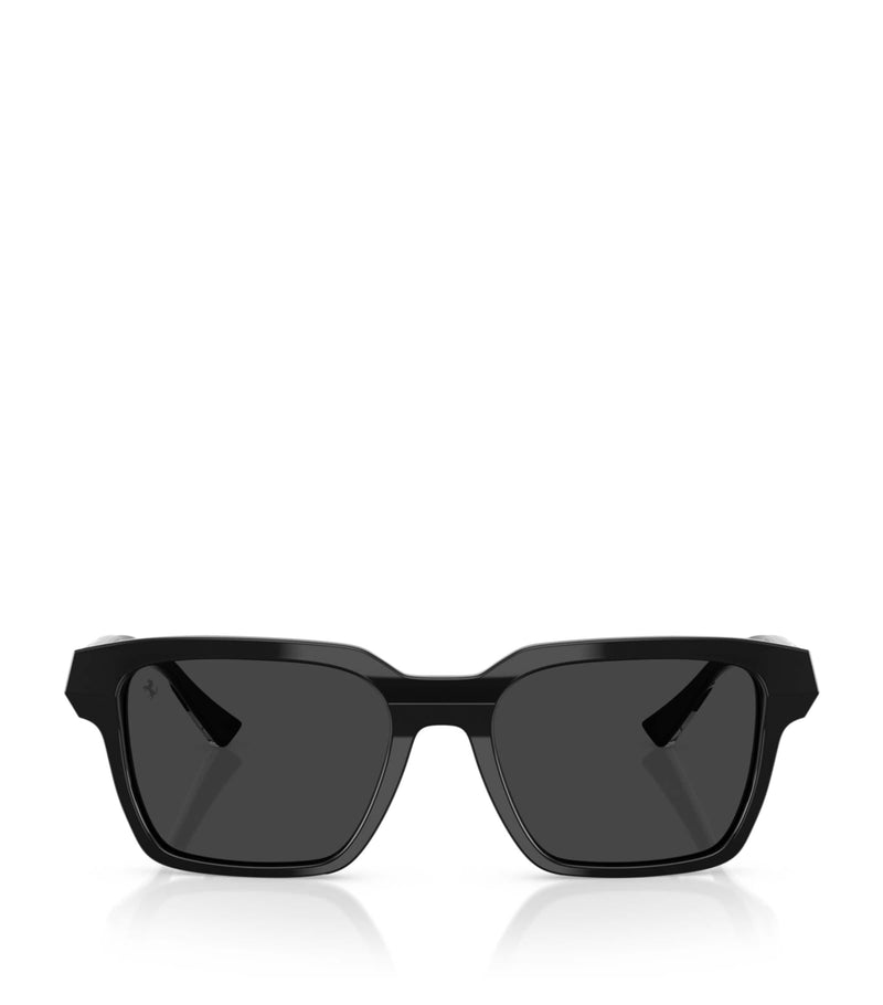 Ferrari acetate square polarised sunglasses - British product