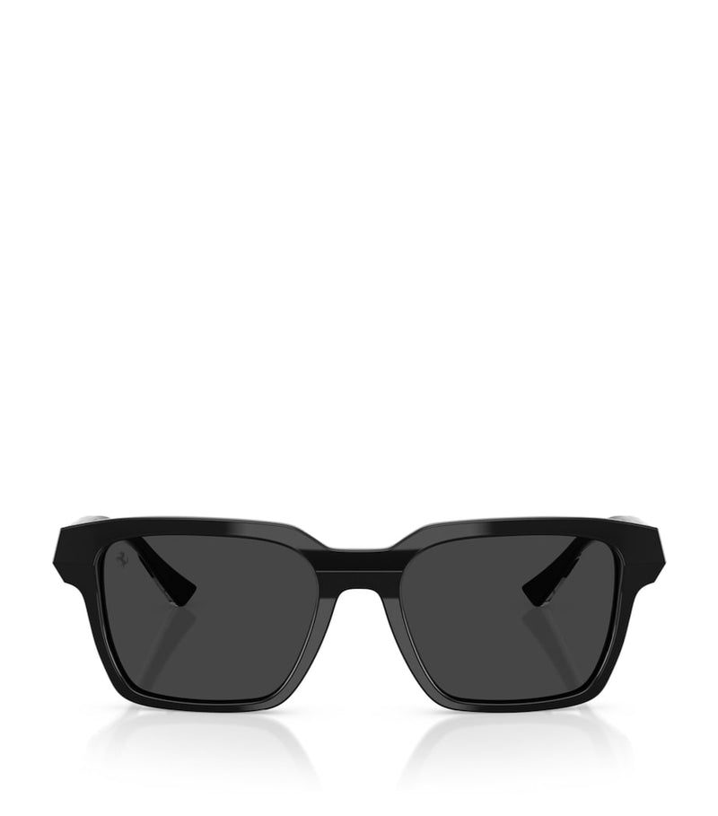 Ferrari acetate square polarised sunglasses - British product