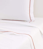 Yves Delorme Athena Santal double flat sheet 240cm x 295cm (British brand)