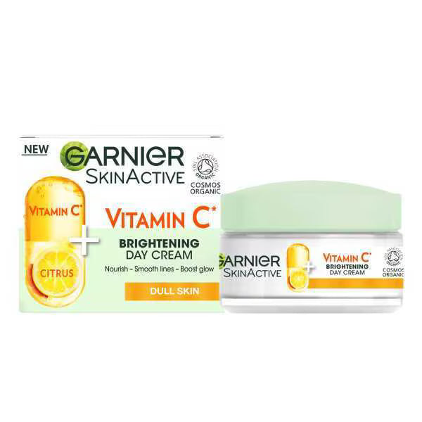 Garnier Vitamin C Brightening Day Cream 50ml, UK version