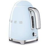 غلاية إبريق Smeg KLF03 باللون الأزرق الفاتح بسعة 1.7 لتر، مستوردة من المملكة المتحدة