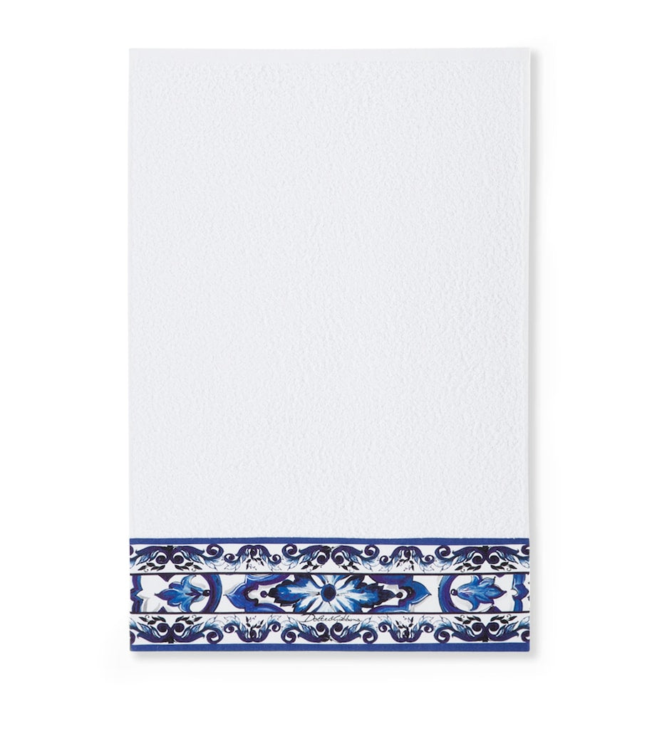 Dolce&Gabbana Majolica print bath towel set of 5 - British product