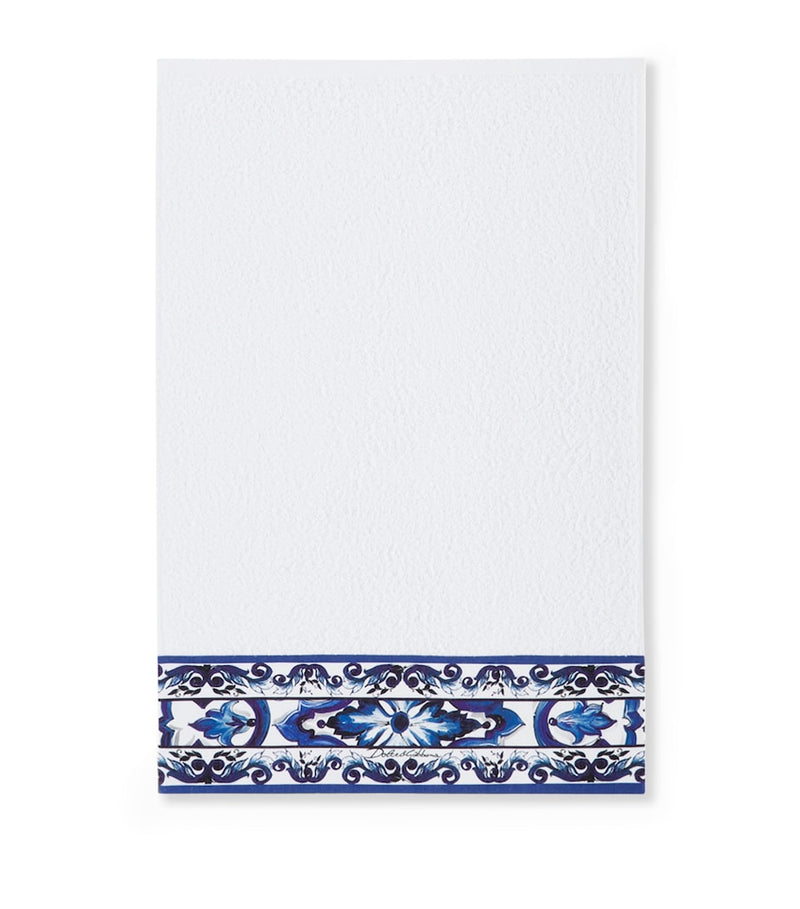 Dolce&Gabbana Majolica print bath towel set of 5 - British product