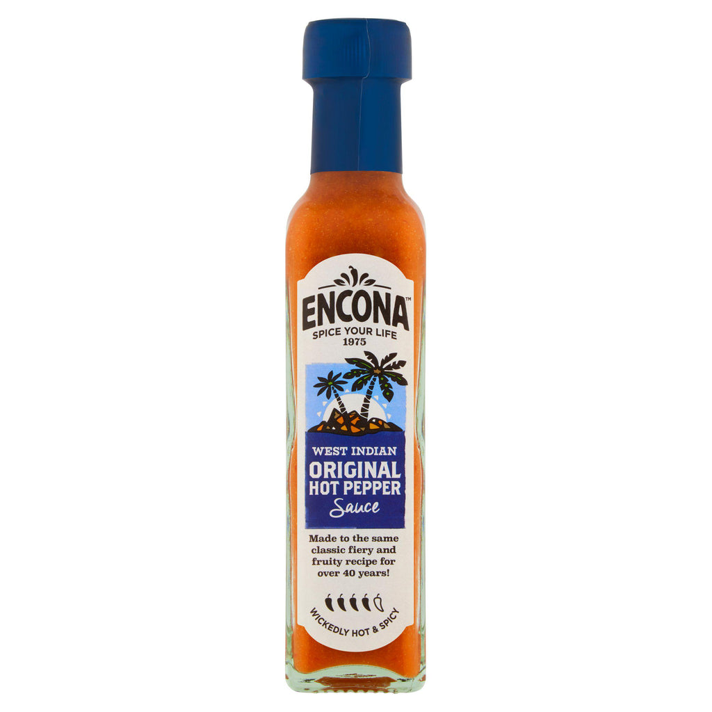 Encona West Indian Hot Pepper Sauce 142ml