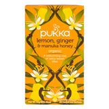 Pukka Organic Lemon, Ginger & Manuka Honey 20 Tea Bags Teas Holland&Barrett   