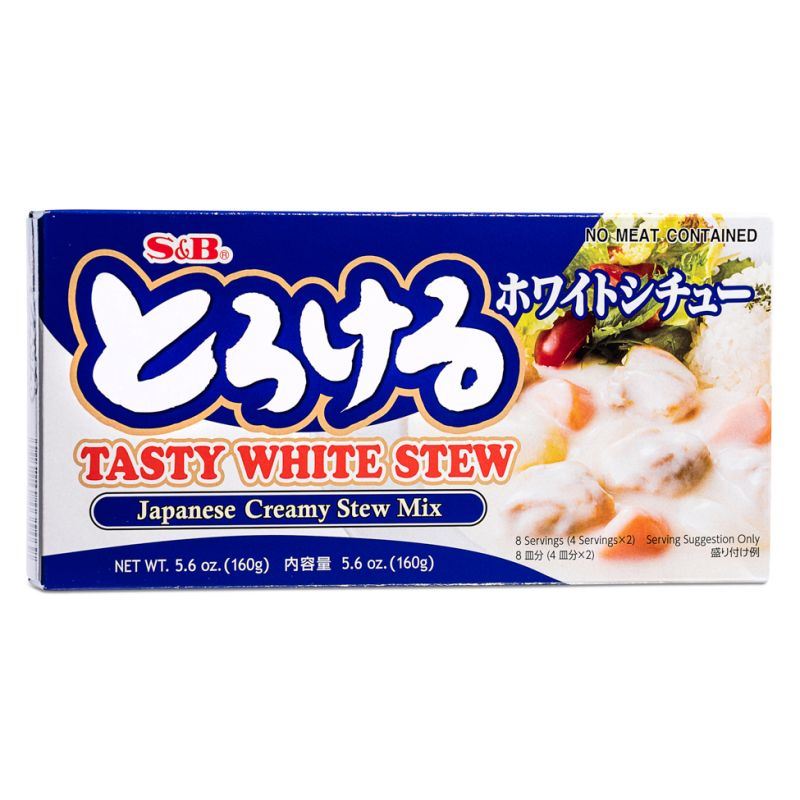 S&B Tasty White Stew Japanese creamy stew mix - British product