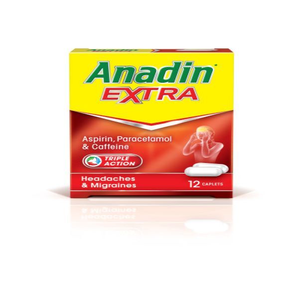 Anadin Extra Pain Relief Tablets 12 Caplets GOODS Superdrug   