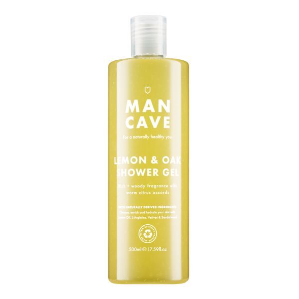 ManCave Lemon & Oak Shower Gel 500ml GOODS Superdrug   