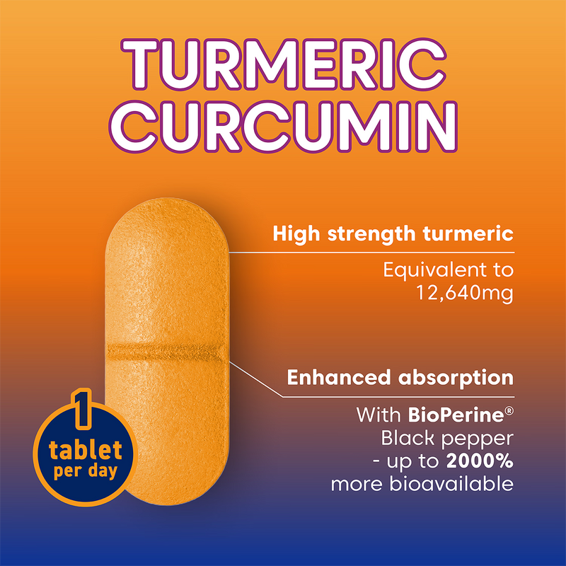 Bioglan Active Curcumin High Strength Turmeric 30 Tablets - British product