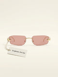 Cartier Panthère rectangle-frame metal sunglasses CT0474S (British brand)