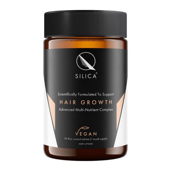 Qsilica hair growth supplement 90 tablets - British product