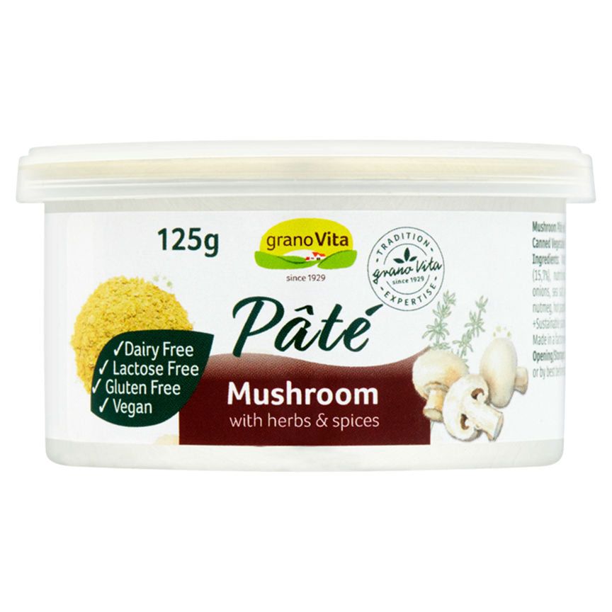 GranoVita Mushroom Pâté with Herbs & Spices