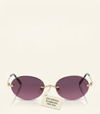 Cartier round metal sunglasses, UK version