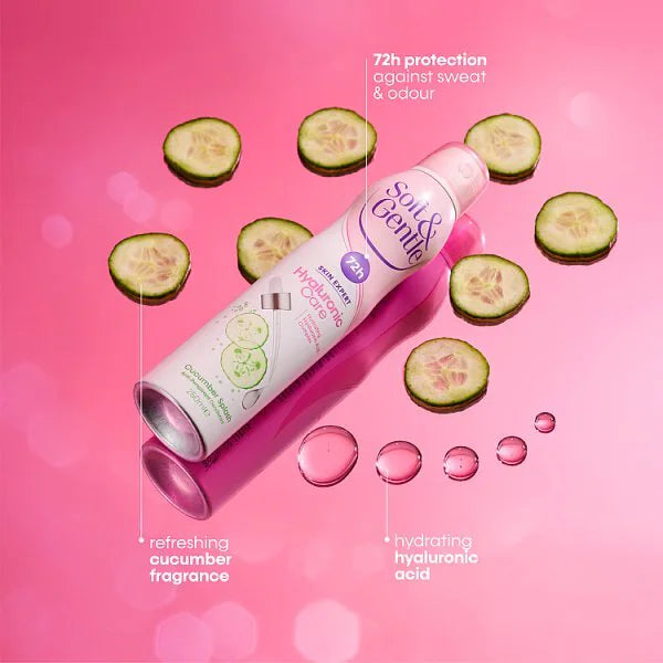 Soft & Gentle Cucumber Splash Deodorant (British brand)