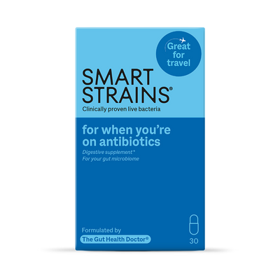 Holland & Barrett Smart Strains Probiotic For Antibiotics & Travel 30 Capsules- Buy online at McGrocer