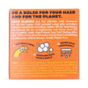 Hair Blocks solid shampoo bar Ginger & Agave Nectar (British brand)