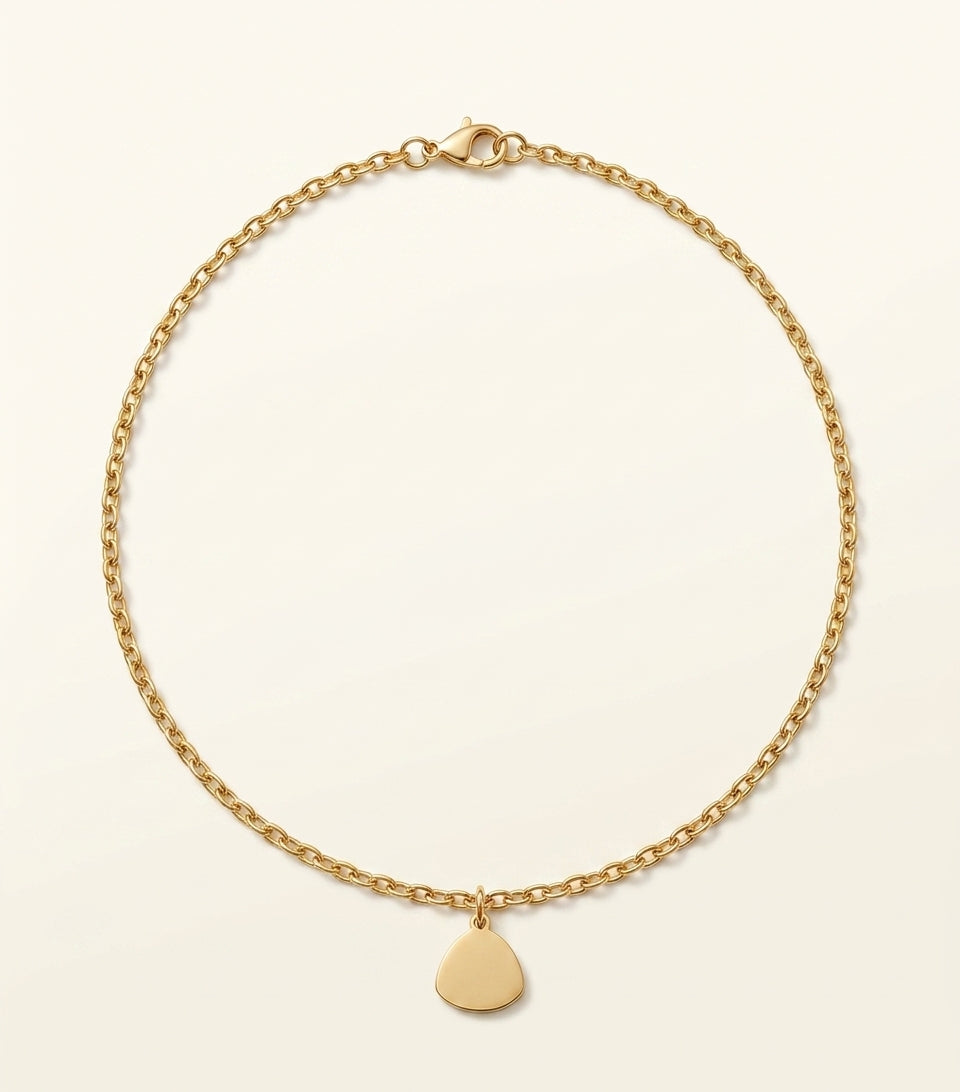 Prada triangle pendant necklace, Italian jewelry (British brand)