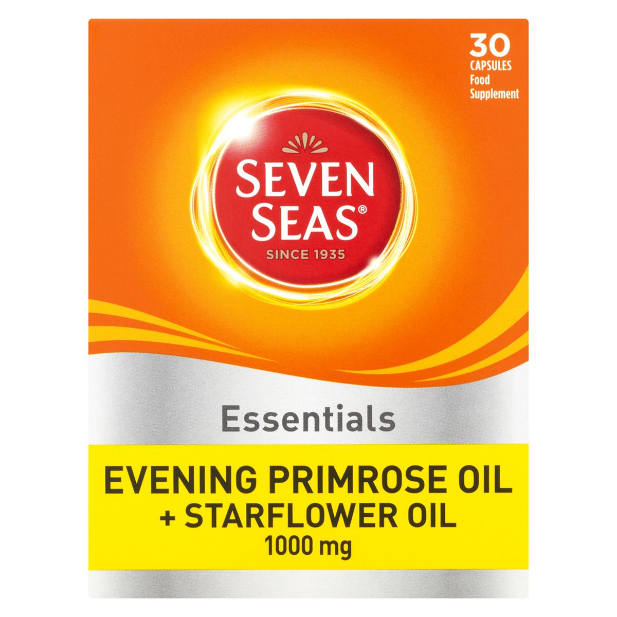 Seven Seas Evening Primrose Oil + Starflower Oil 1000mg 30 Capsules GOODS Boots   