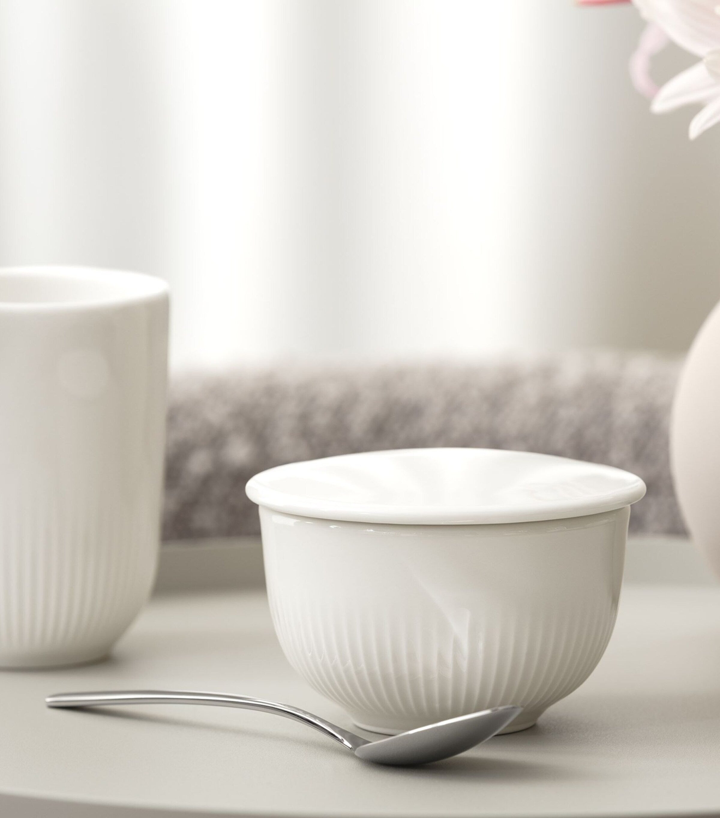 Villeroy & Boch Afina sugar bowl (British brand)