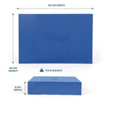 Myga Extra Large Foam Yoga Block - Royal Blue GOODS Superdrug   