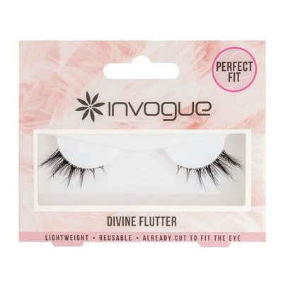 Superdrug Invogue Perfect Fit Lash Divine Flutter Løse Øyevipper Halv Vippe- Kjøp online hos McGrocer