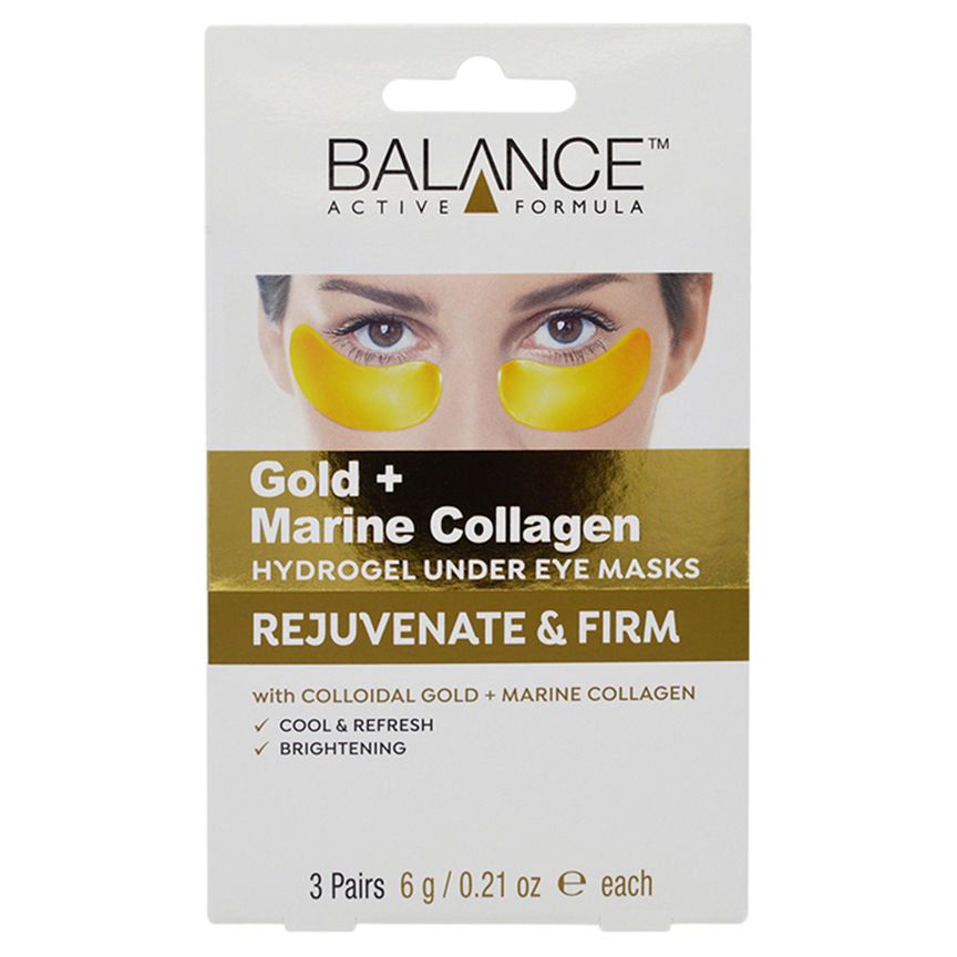 Creightons Balance Gold + Marine Collagen Hydrogel Under Eye Masks 6g GOODS ASDA   