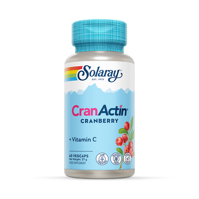 Holland & Barrett Solaray Cranactin Cranberry with Vitamin C Supplement Capsules 60 Count- Buy online at McGrocer