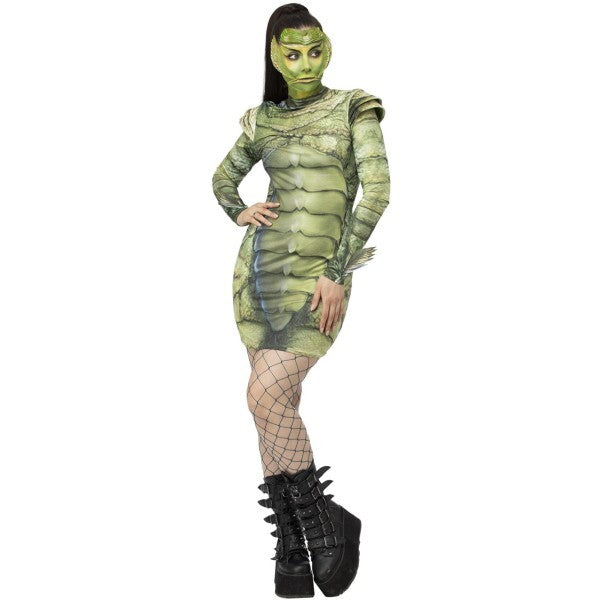 Smiffys women's Creature from the Black Lagoon costume, imported from the UK