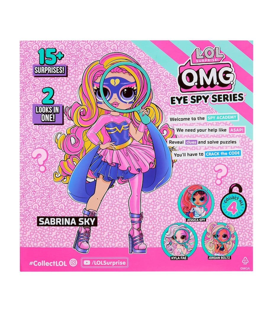 L.O.L. Surprise LOL OMG Eye Spy Superhero doll, UK version