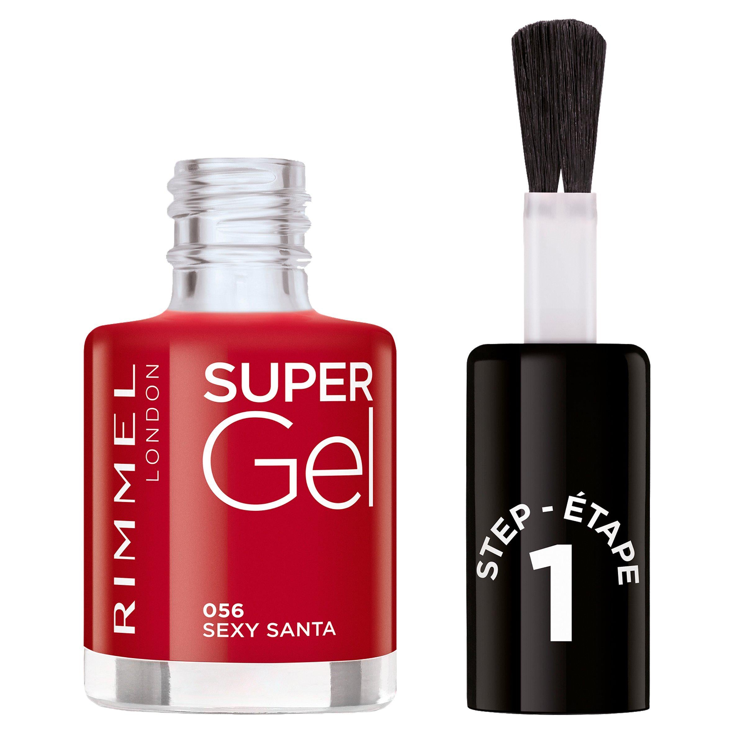 Rimmel London Super Gel Nail Polish Sexy Santa 12ml GOODS Sainsburys   