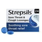 Strepsils Sore Throat & Cough Lozenges x24 GOODS Sainsburys   