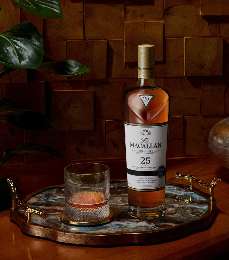 The Macallan 25-Year-Old Sherry Oak Whisky 70cl (British brand)