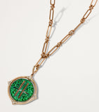 Annoushka Harrods spinning charm yellow gold tsavorite diamond (British brand)