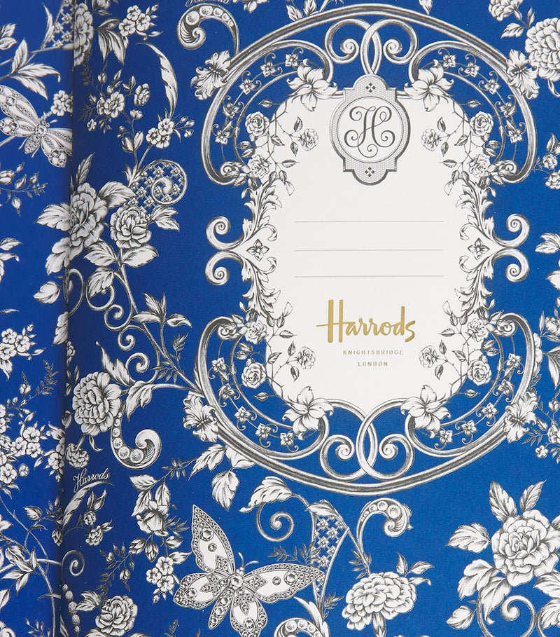 Harrods Gilded Butterfly lined notebook, UK version
