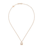 Chopard Happy Diamonds necklace rose gold diamond 42cm (British brand)