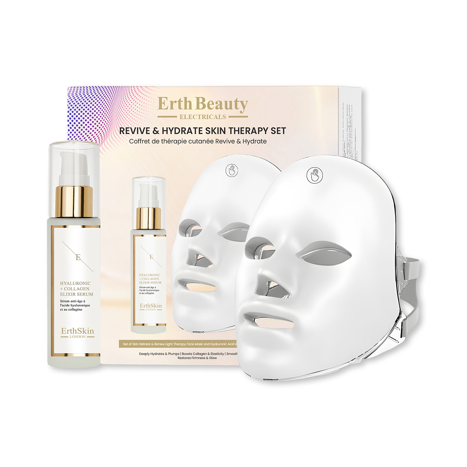 Erth Skin London therapy set mask and serum - British product