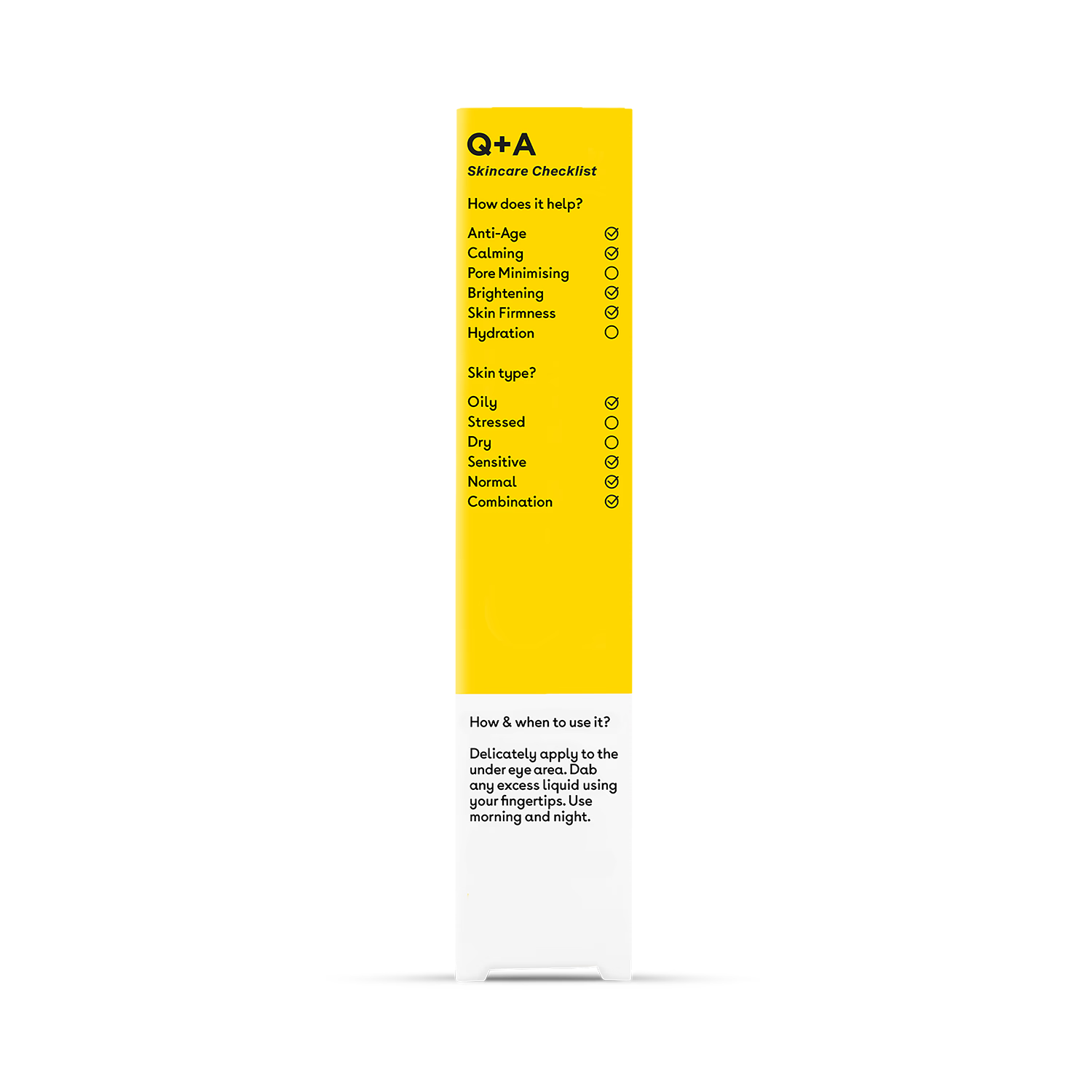 Q+A Caffeine Eye Serum 15ml