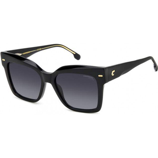 Carrera black 3037 S 54 807 sunglasses, imported from the UK
